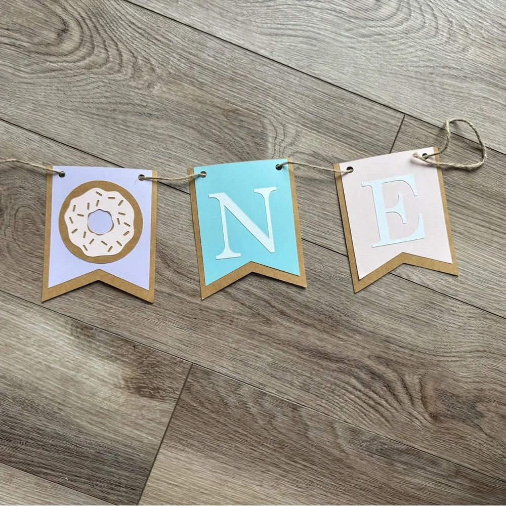 🎂“Sweet One” First Birthday Banner and Highchair Banner